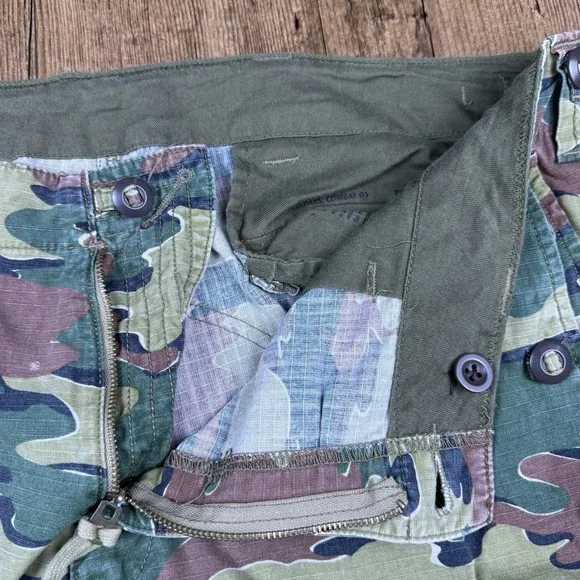 Vtg Polo Ralph Lauren Combat Trousers Men 40x31 Camo Cargo Pants OG 107 Straight - Picture 6 of 16